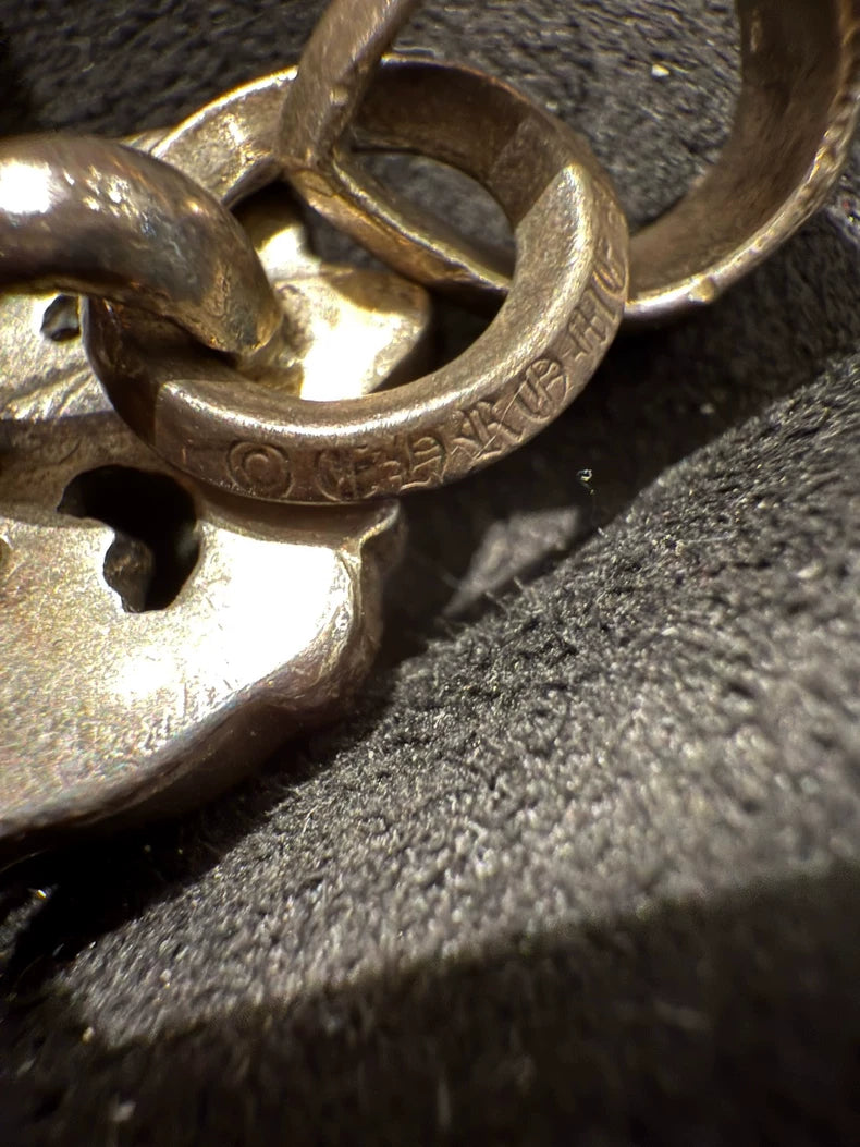 Chrome Hearts Large Flame Cross Pendant