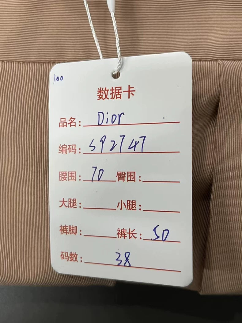 Dior Pleated Skirt in Pink Color