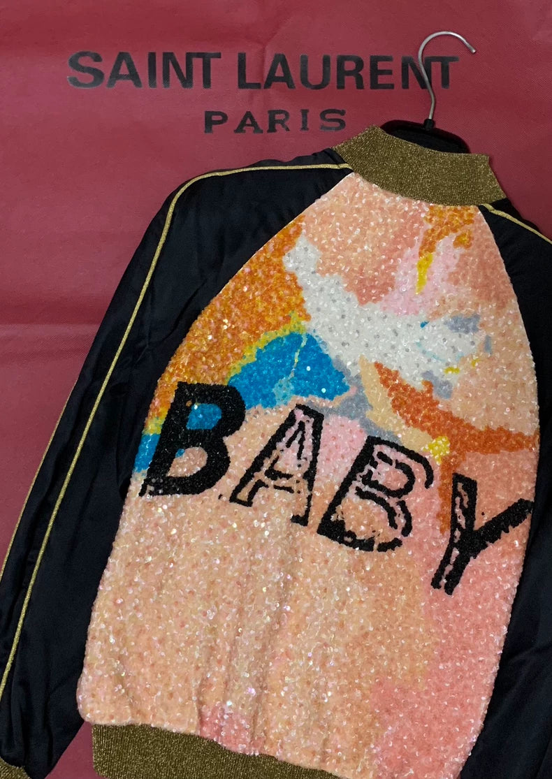 Saint Laurent Baby Jacket from 16SS Collection