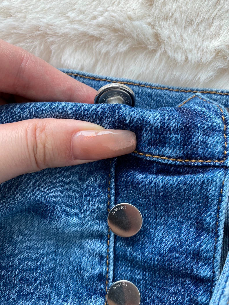 Amiri Water Wash Blue MX1 Jeans