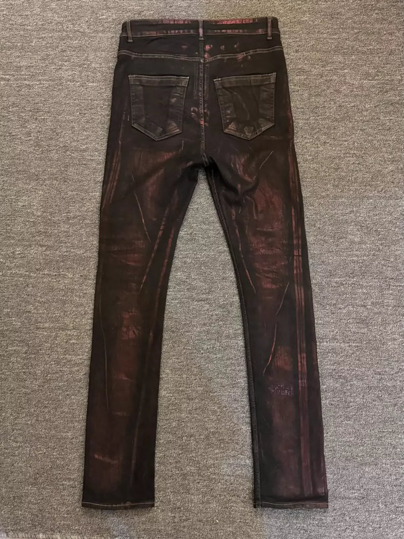 RICKOWENS 20FW TyroneCut Red Jeans