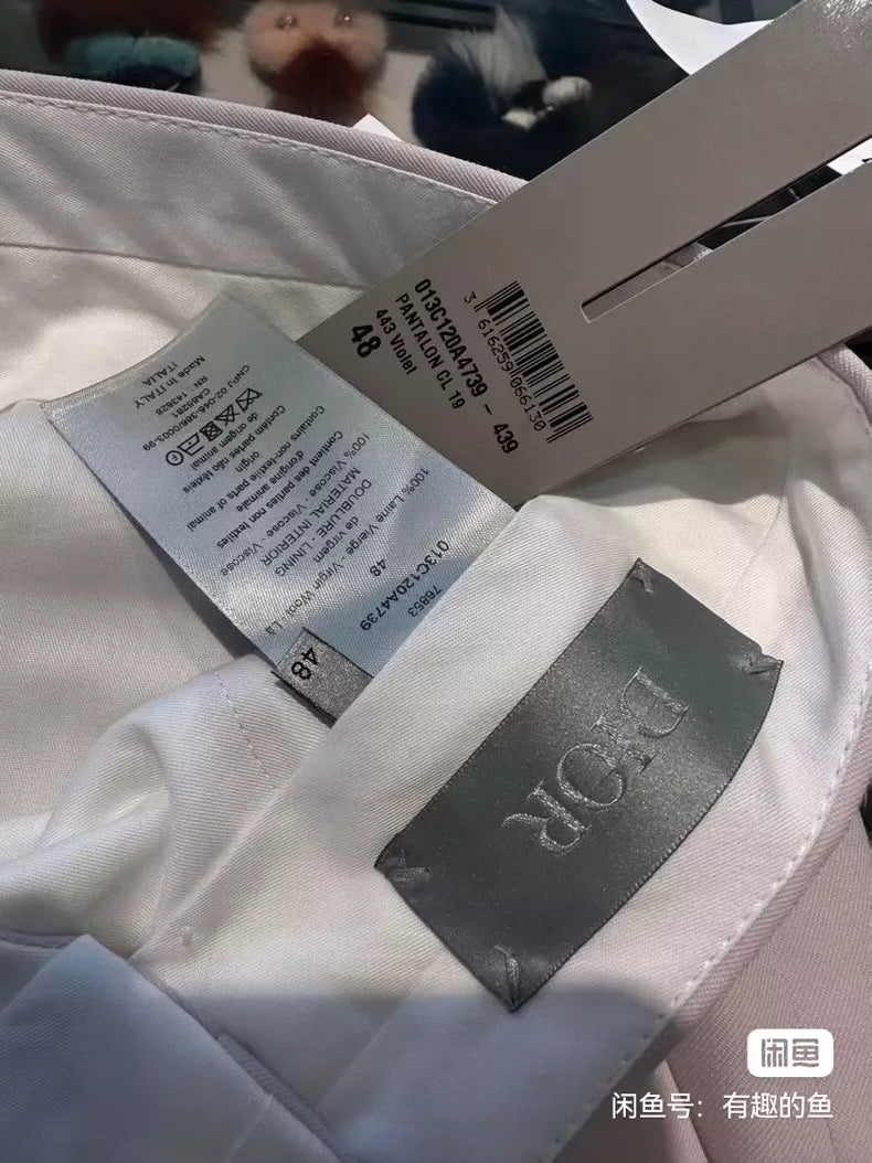 Dior Wool Trousers for Spring Summer-zp