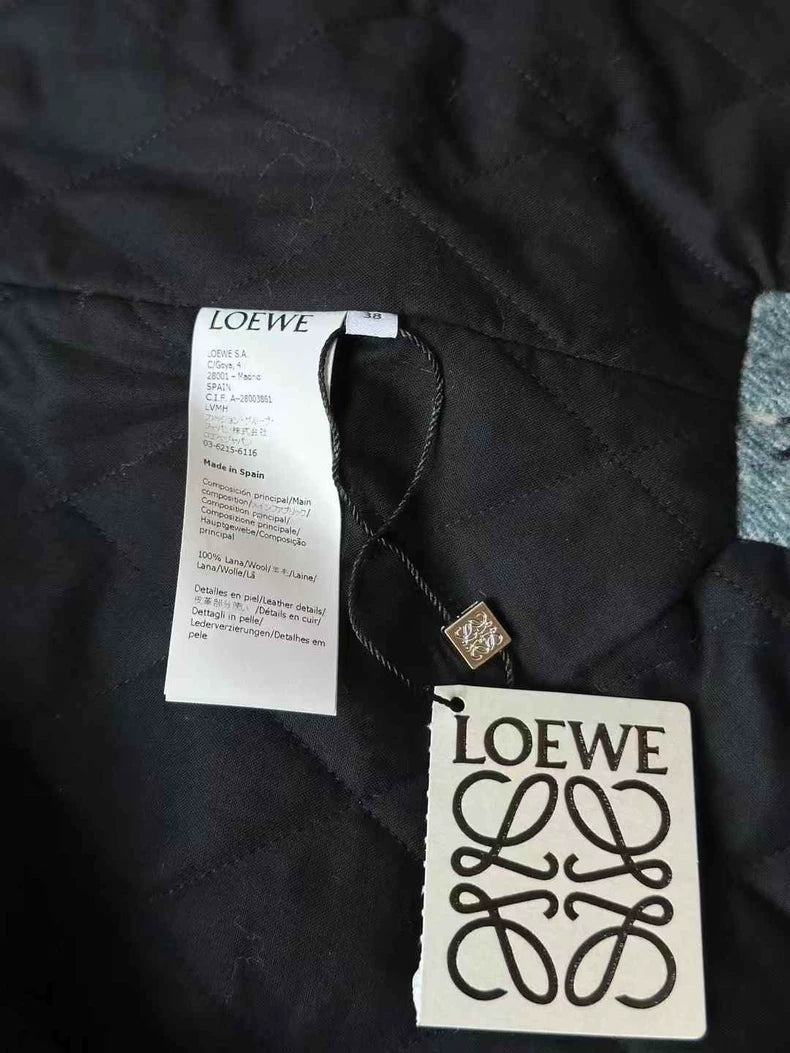 Loewe Striped Wool Jacket