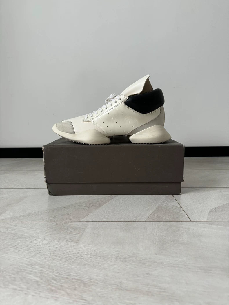 Adidas Rick Owens Full Leather Sneakers