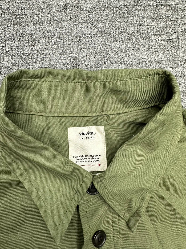 visvim 19ss Water Drop Long Sleeve Shirt
