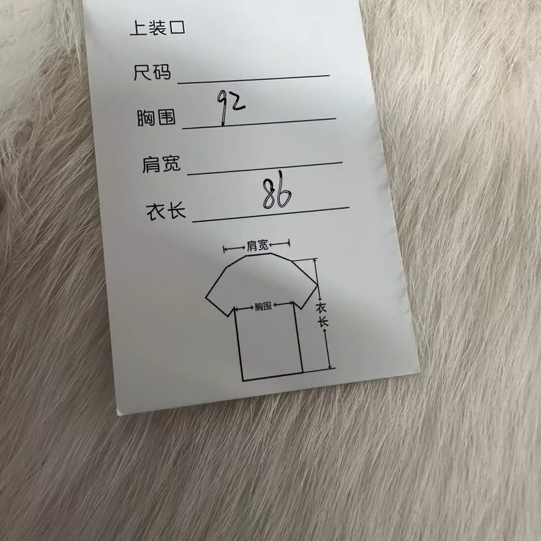 YSL SLP Faux Fur Vest Size 38