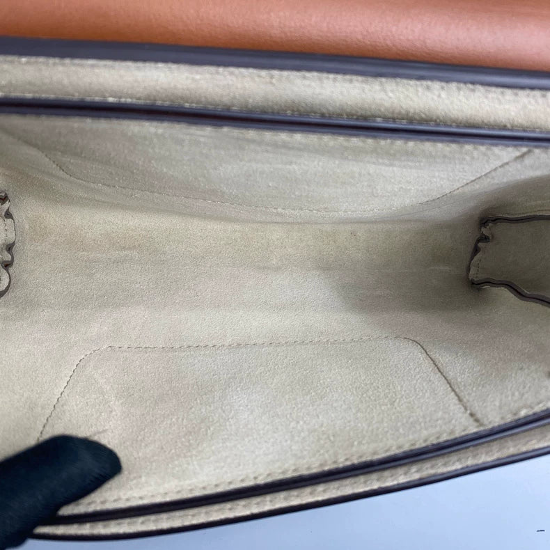 Chloe Suede Caramel Ring Handbag