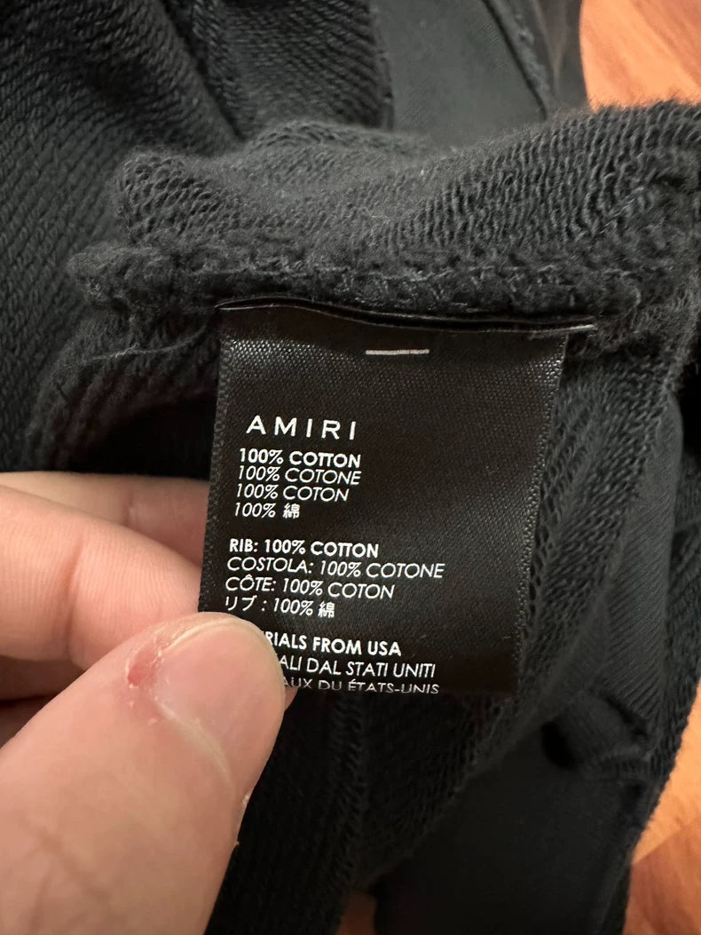 Amiri Eternal Embroidered Dove Hoodie