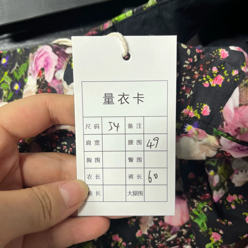 Givenchy Colorful Floral Print Logo Shorts