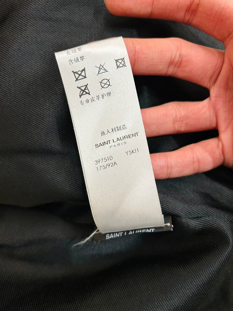 Classic Saint Laurent Leather Jacket for Sale