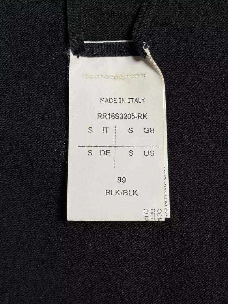 Rick Owens Long Sleeve T-Shirt in Black