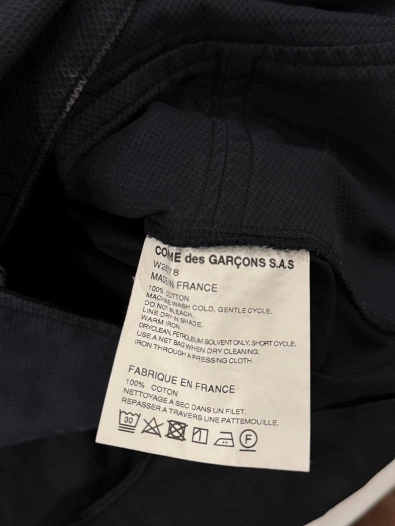 Comme Des Garcons Black Structured Shirt