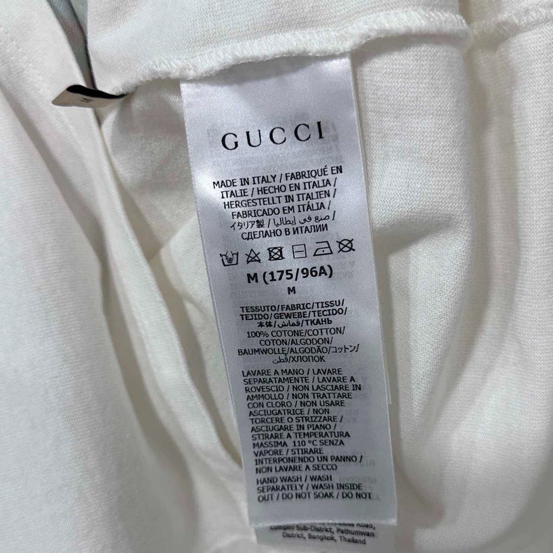 Gucci Rabbit Print Short Sleeve T-Shirt-yf