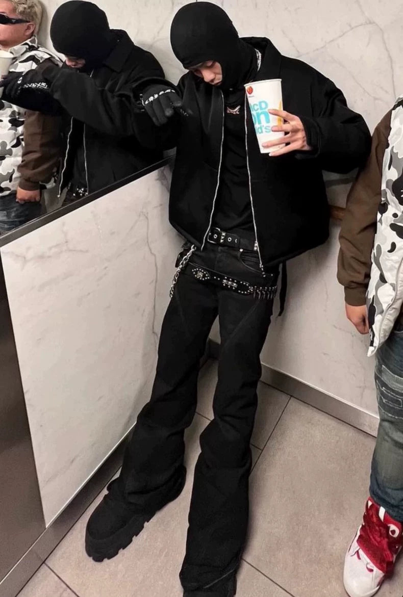 Rick Owens Bias Spiral Flare Jeans