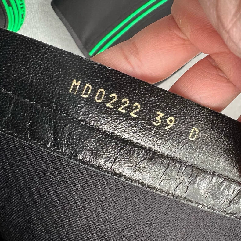 Dior Green and Black High Boots