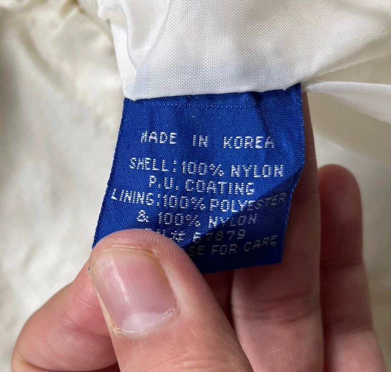 90s Iowa Hawkeye Color Block Jacket