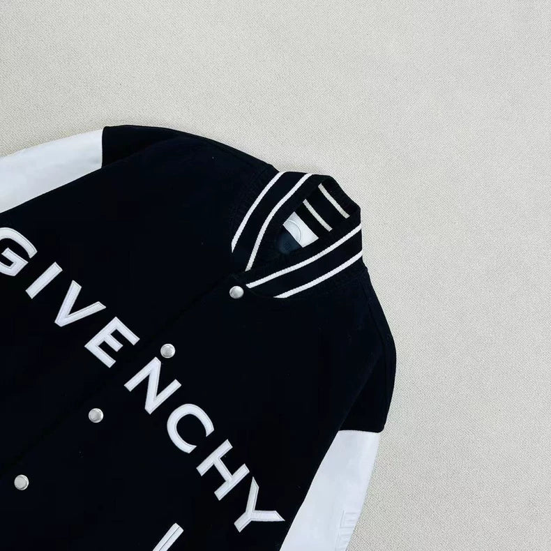 Givenchy Embroidered Logo Baseball Jacket