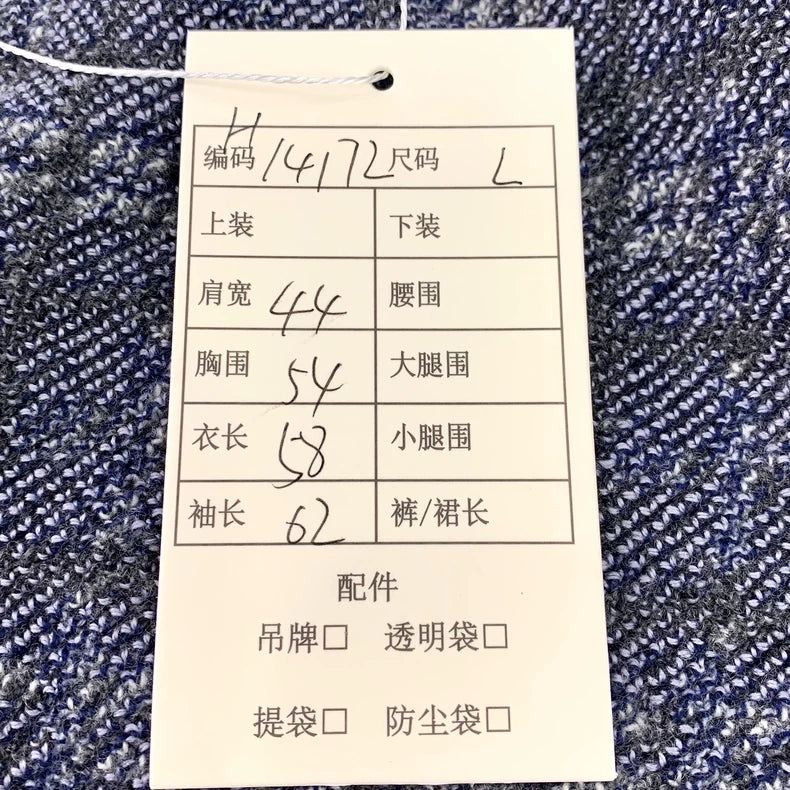 Saint Laurent Patterned Wool Knit Cardigan