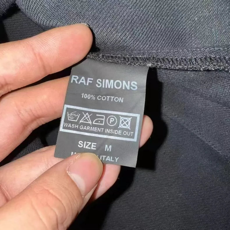 Raf Simons Color Letter Patch Coat