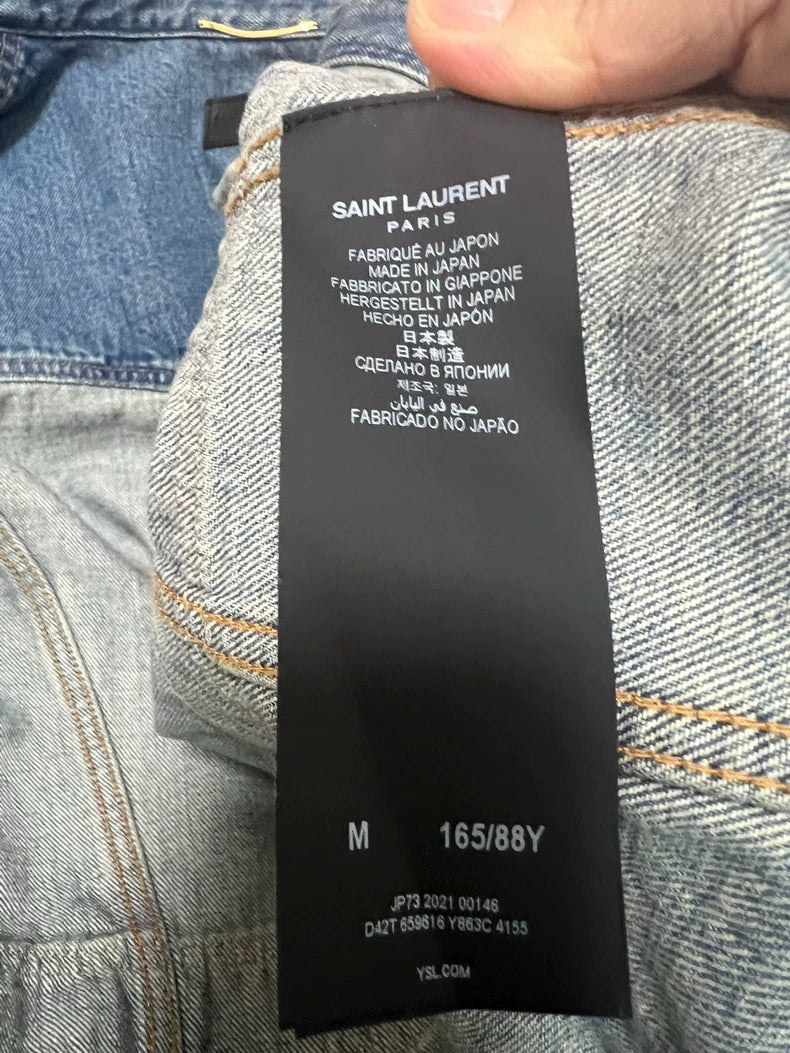 Saint Laurent Denim Jacket Size M