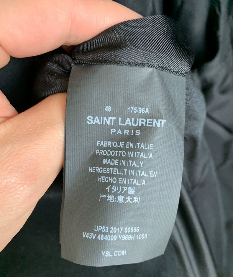 Saint Laurent 17FW Court Jacket 48