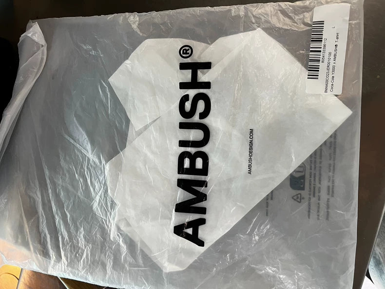 AMBUSH Coca Cola White Short Sleeve Shirt