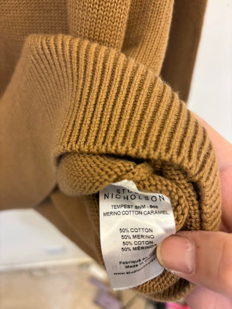 Elegant High Neck Sweater in Soft Fabric