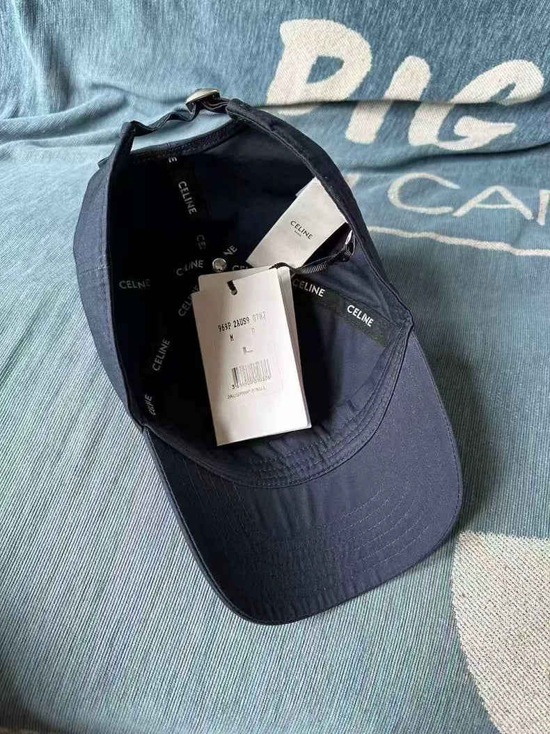 Navy Blue Celine Baseball Cap