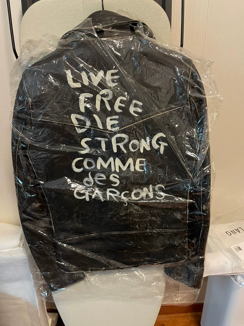 CDG x Lewis Leather Jacket