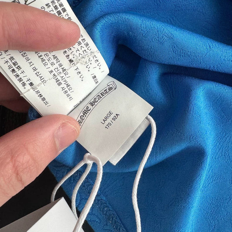 Chrome Hearts Patterned Polo Shirt