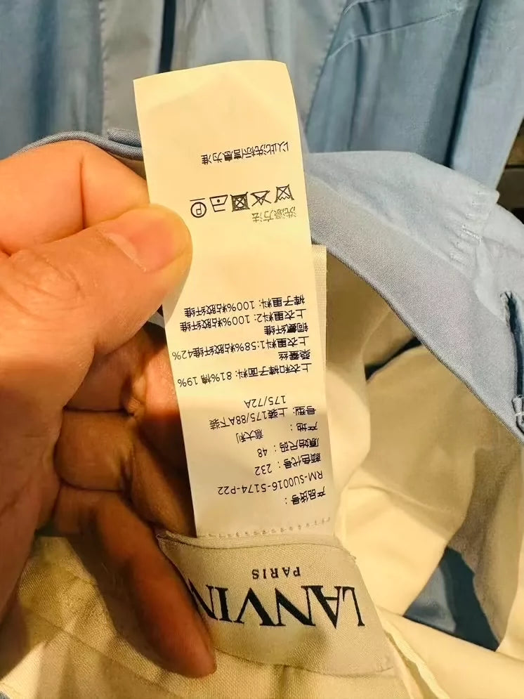 LANVIN mercerized cotton cover west-zp