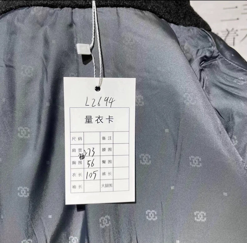 Grey Wool Men's Overcoat from Dior