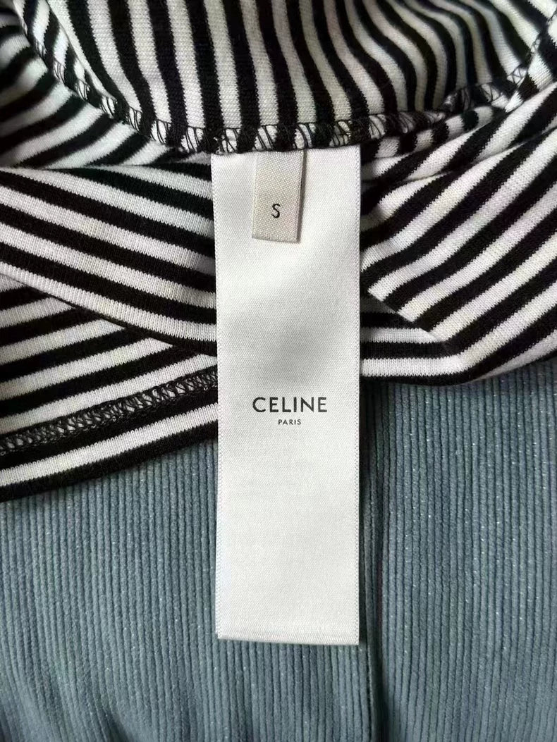 Striped Anchor Short Sleeve Top