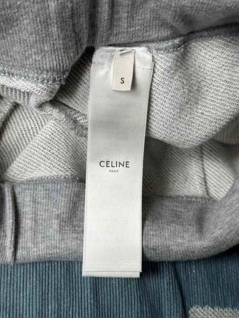 Celine Gray Shorts with Cashmere Material