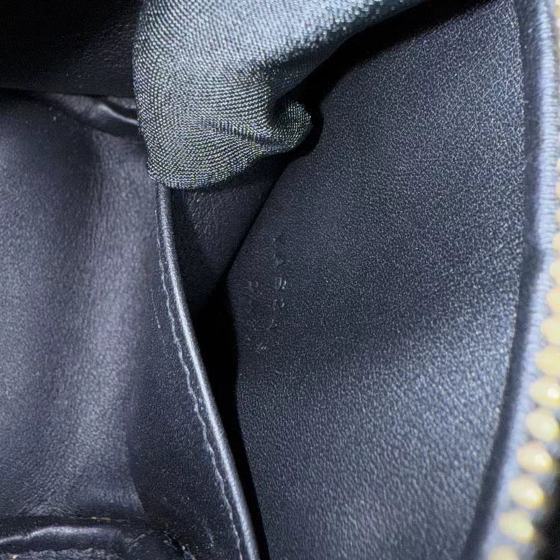 Hermes Black Gold Lindy Mini Bag