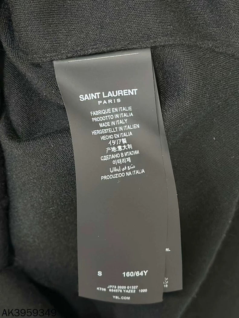 Short Sleeve Dress by Saint Laurent Paris
