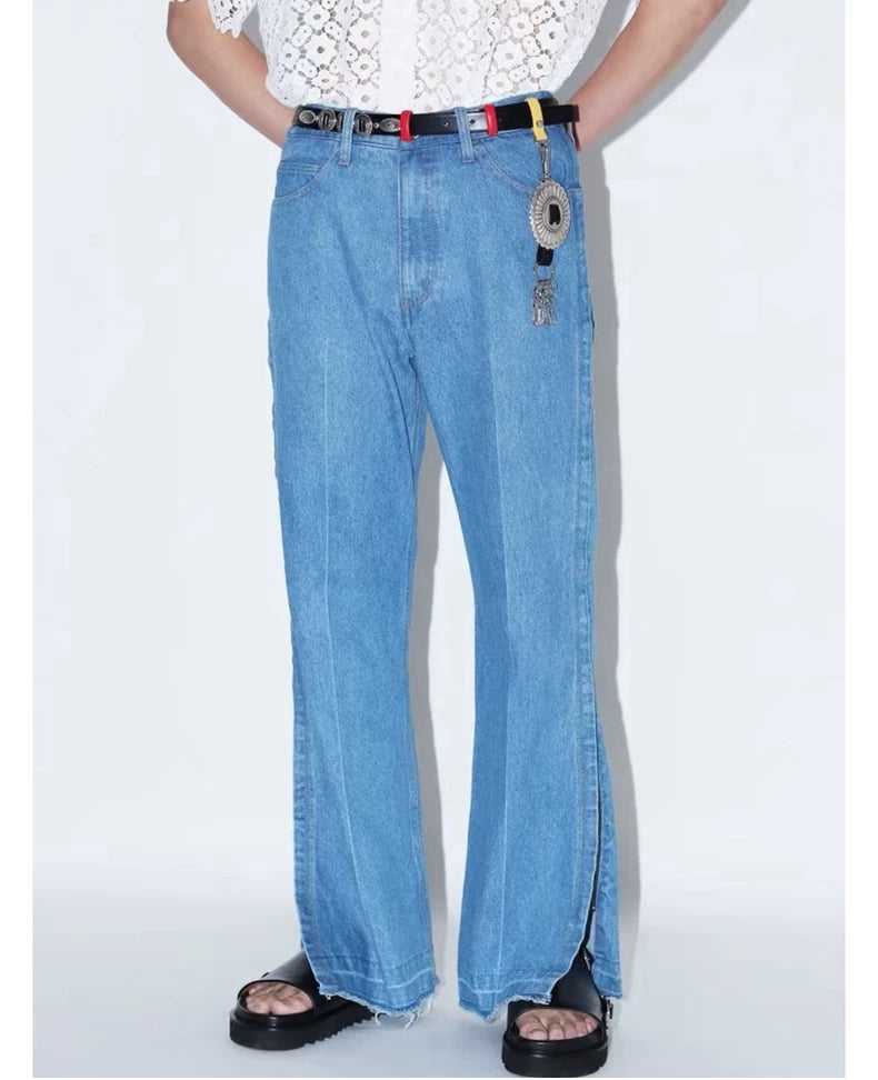 Toga Pulla Reconstructed Flare Jeans