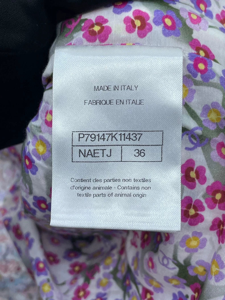 Chanel Pink Sequined Knit Cardigan