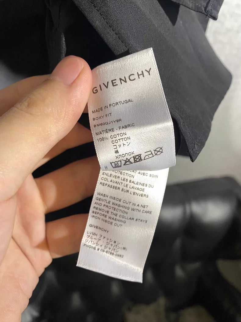 Givenchy Black Button-Up Shirt