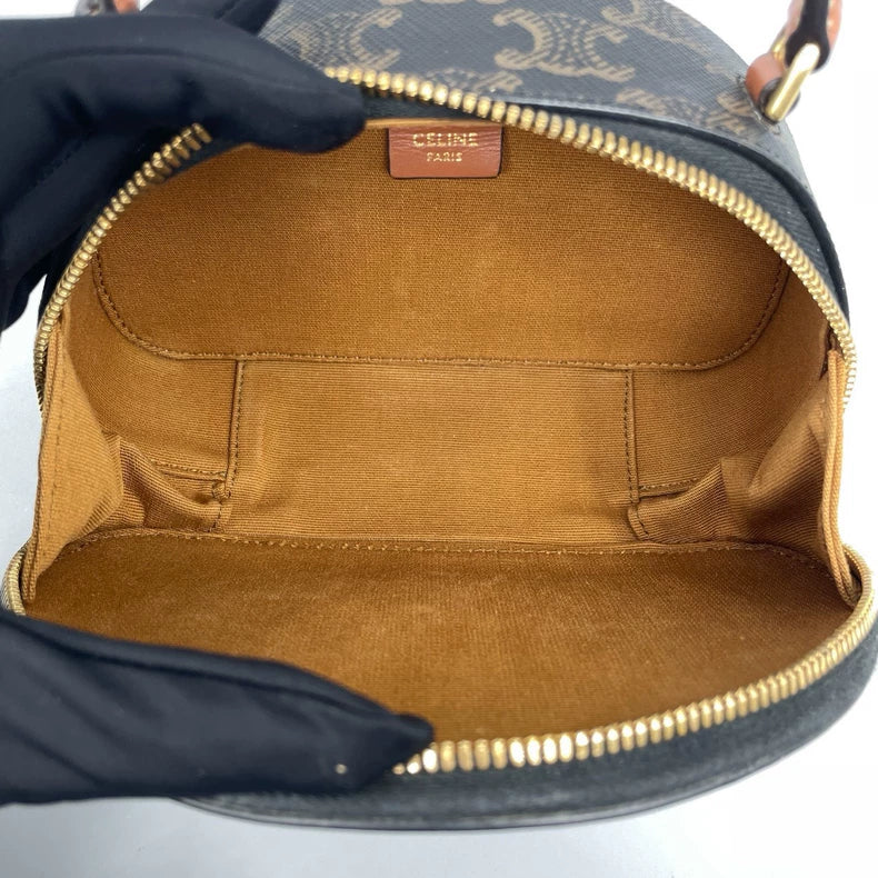 Celine Vintage Half Moon Box Bag