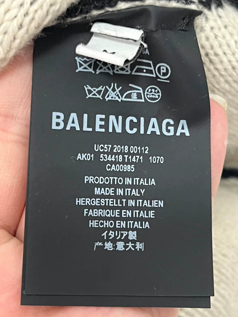 Balenciaga Classic Sweater in Black Color-zp
