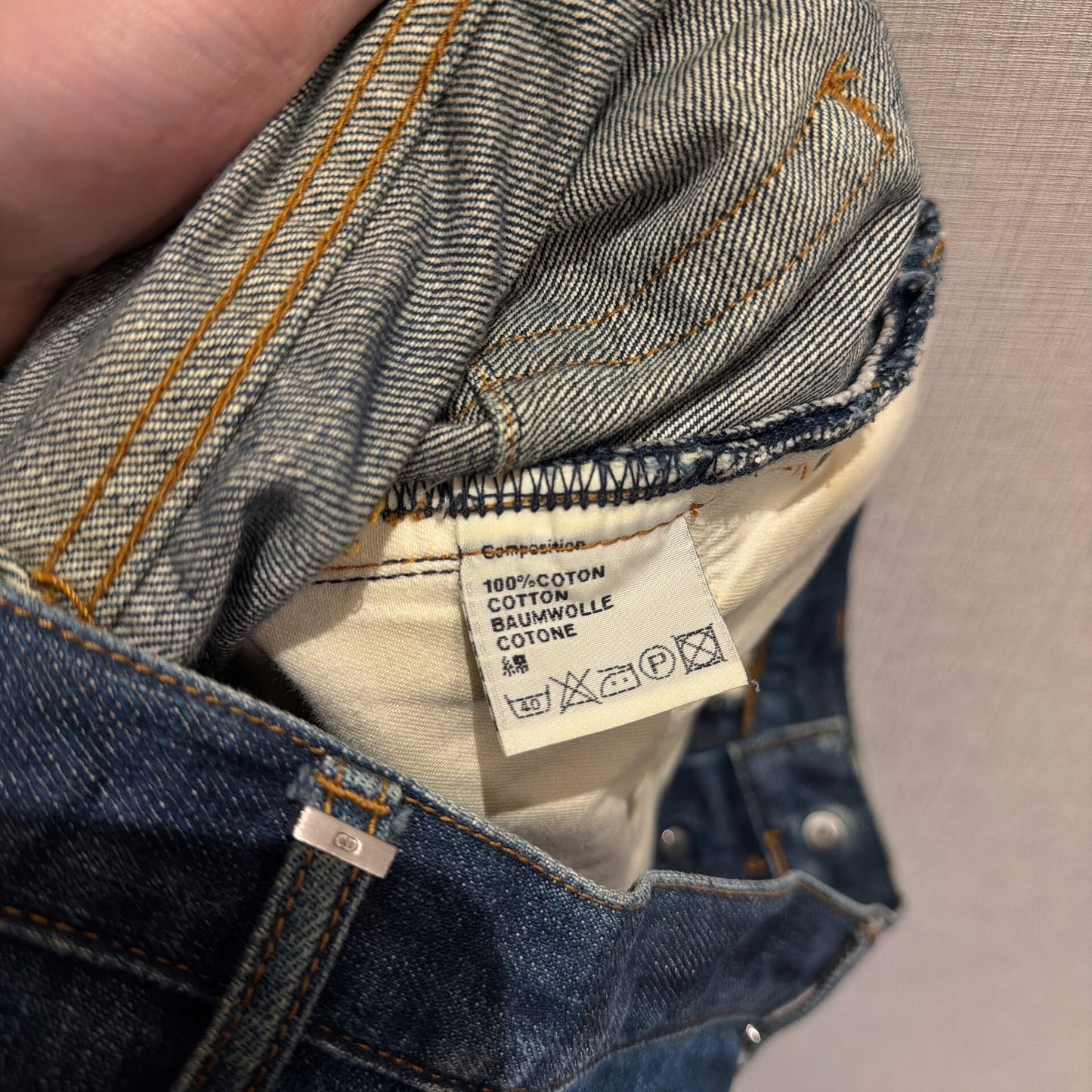 Dior Homme Washed Denim Jeans Size 31