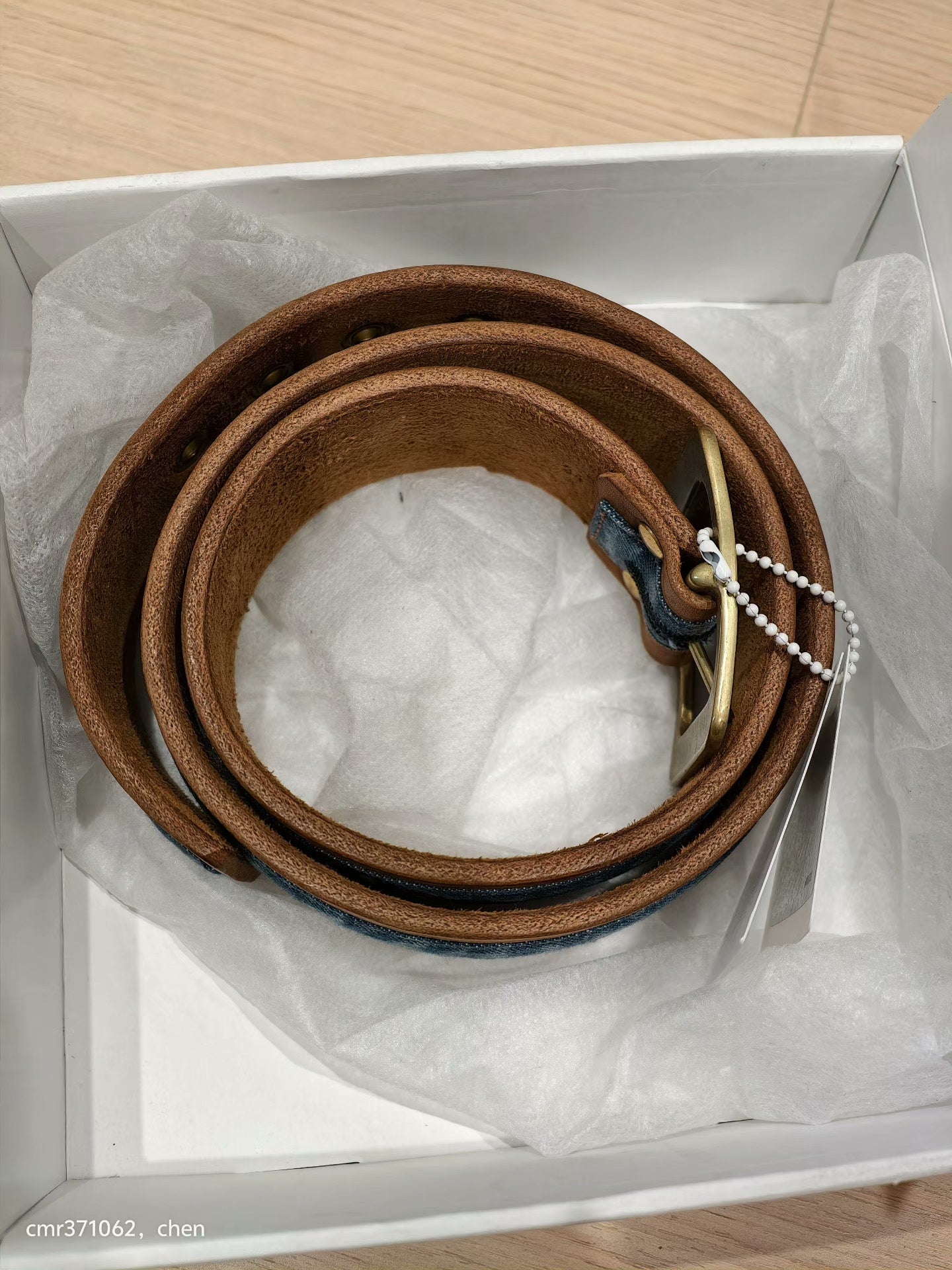 visvim 13AW Nimes Belt 40mm