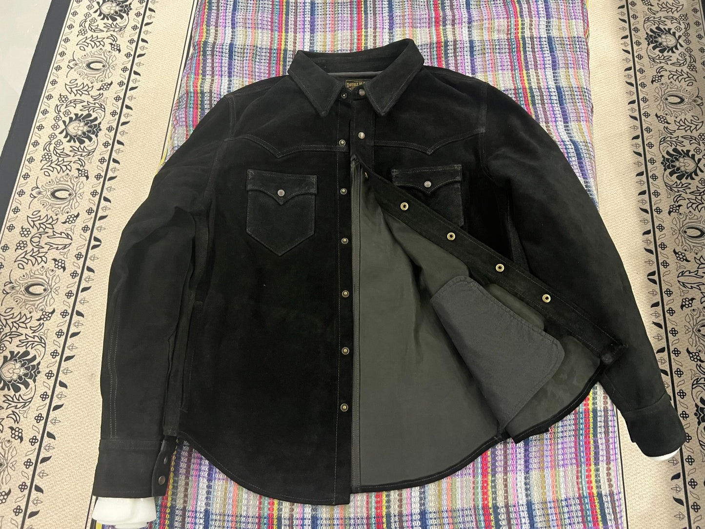 RRL Spring 2026 Nubuck Western Shirt Jacket
