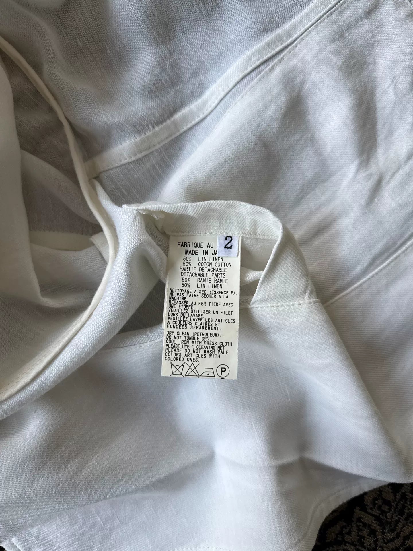 Yohji Yamamoto Y's Linen Summer Jacket