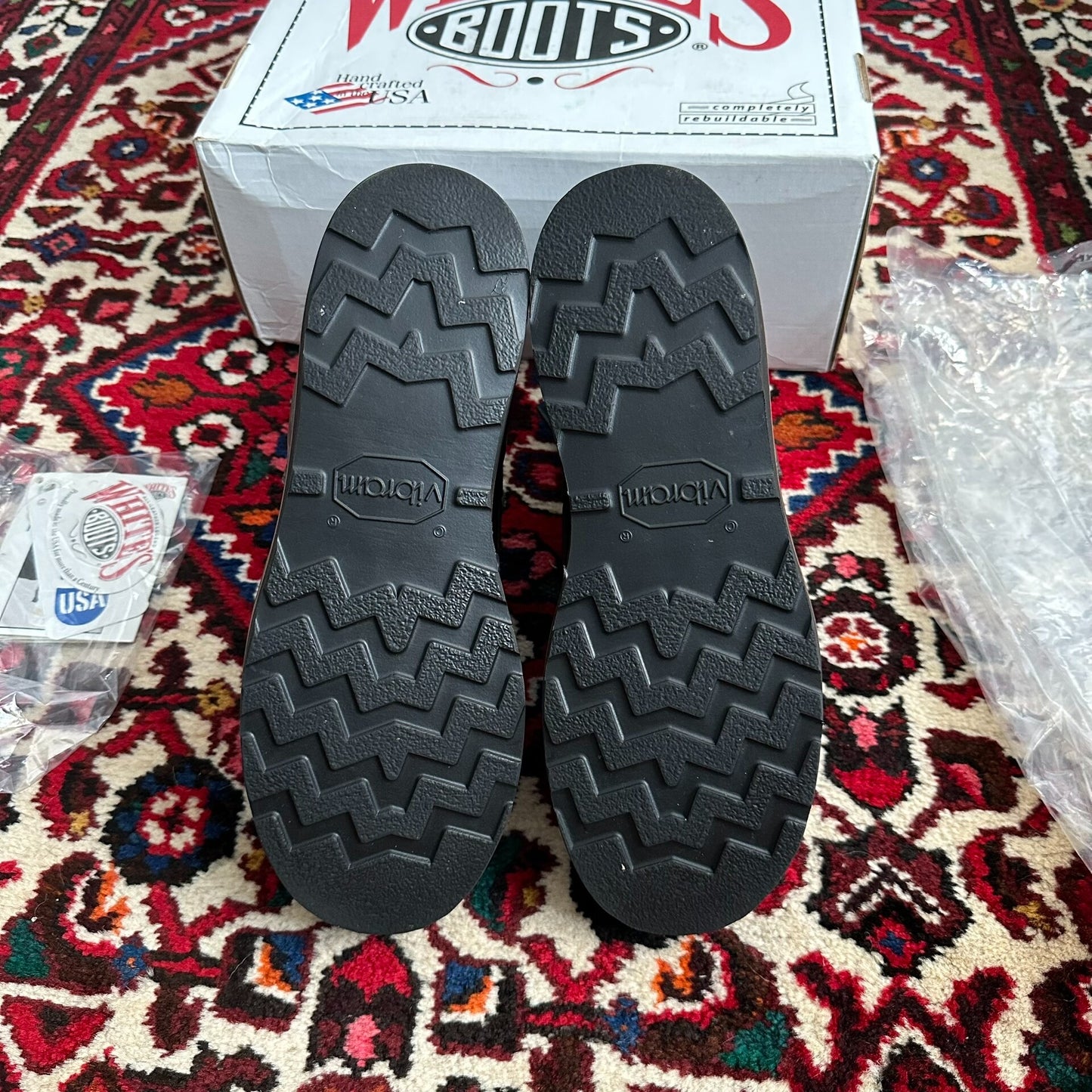 Black Leather Boots with Green Laces