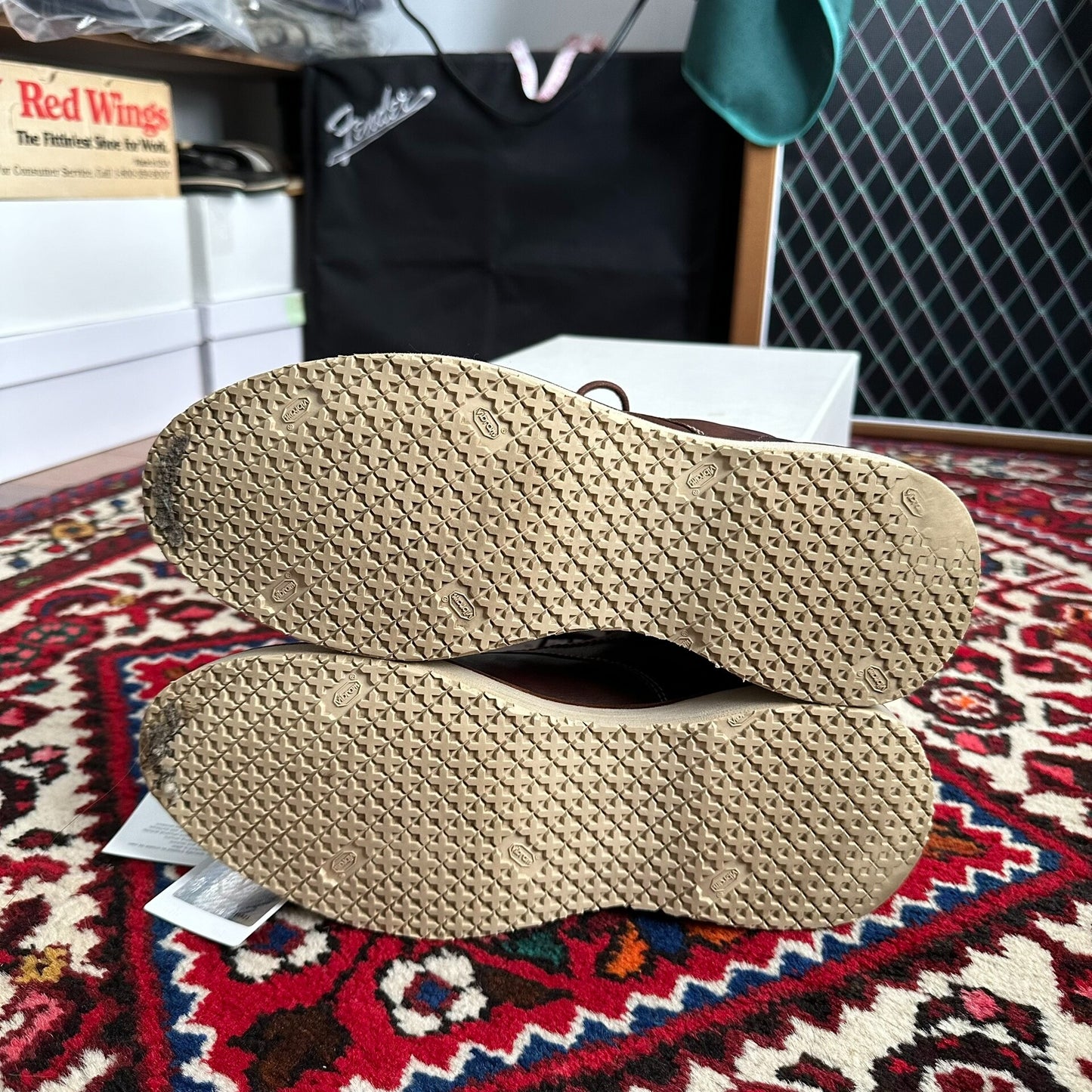 Visvim Virgil Brown Kangaroo Leather Boots