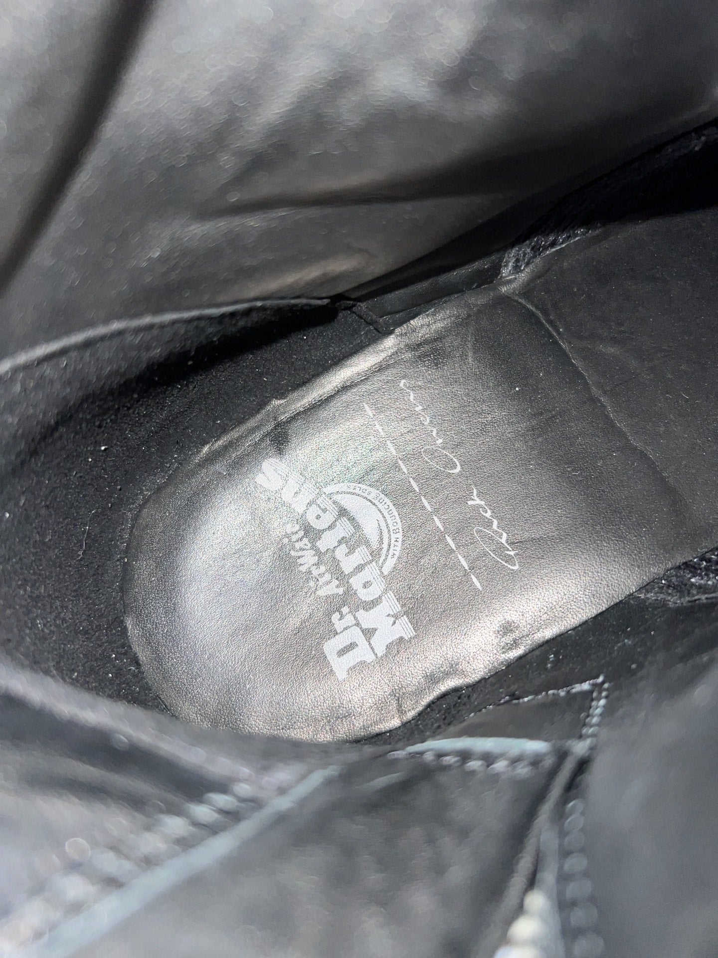 Rick Owens X Dr. Martens High-Top Boots