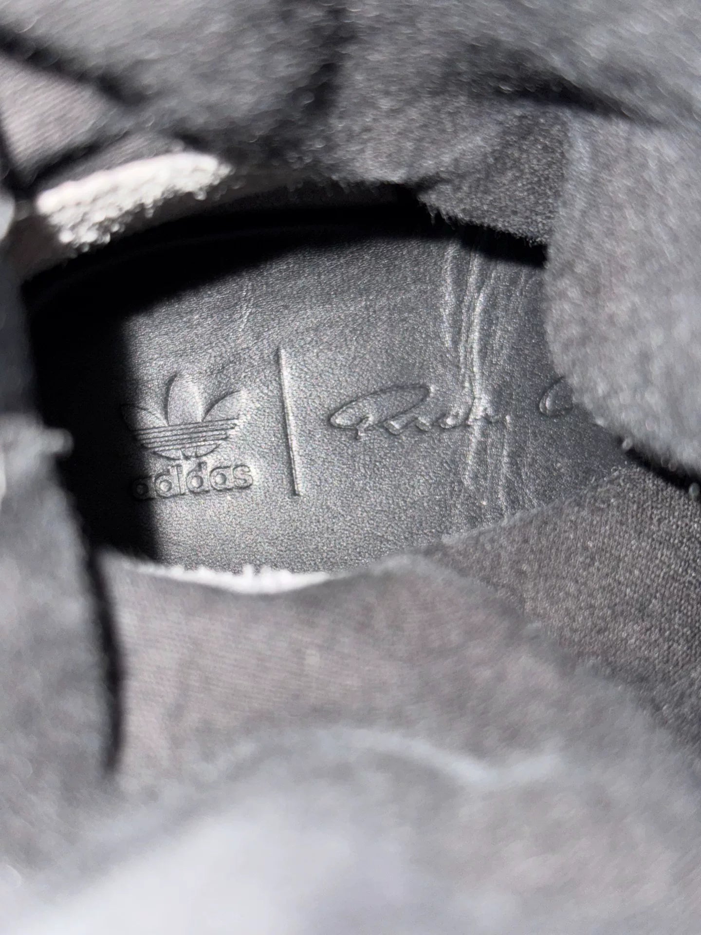 Rick Owens x Adidas High-Top Shell-Toe Boots