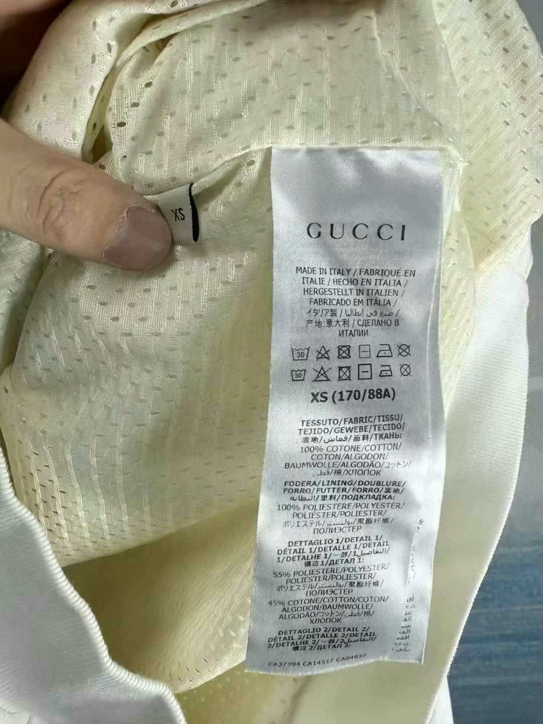 gucci white red green stripe zip-up jacket